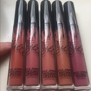 5 Kylie Cosmetic Lipsticks